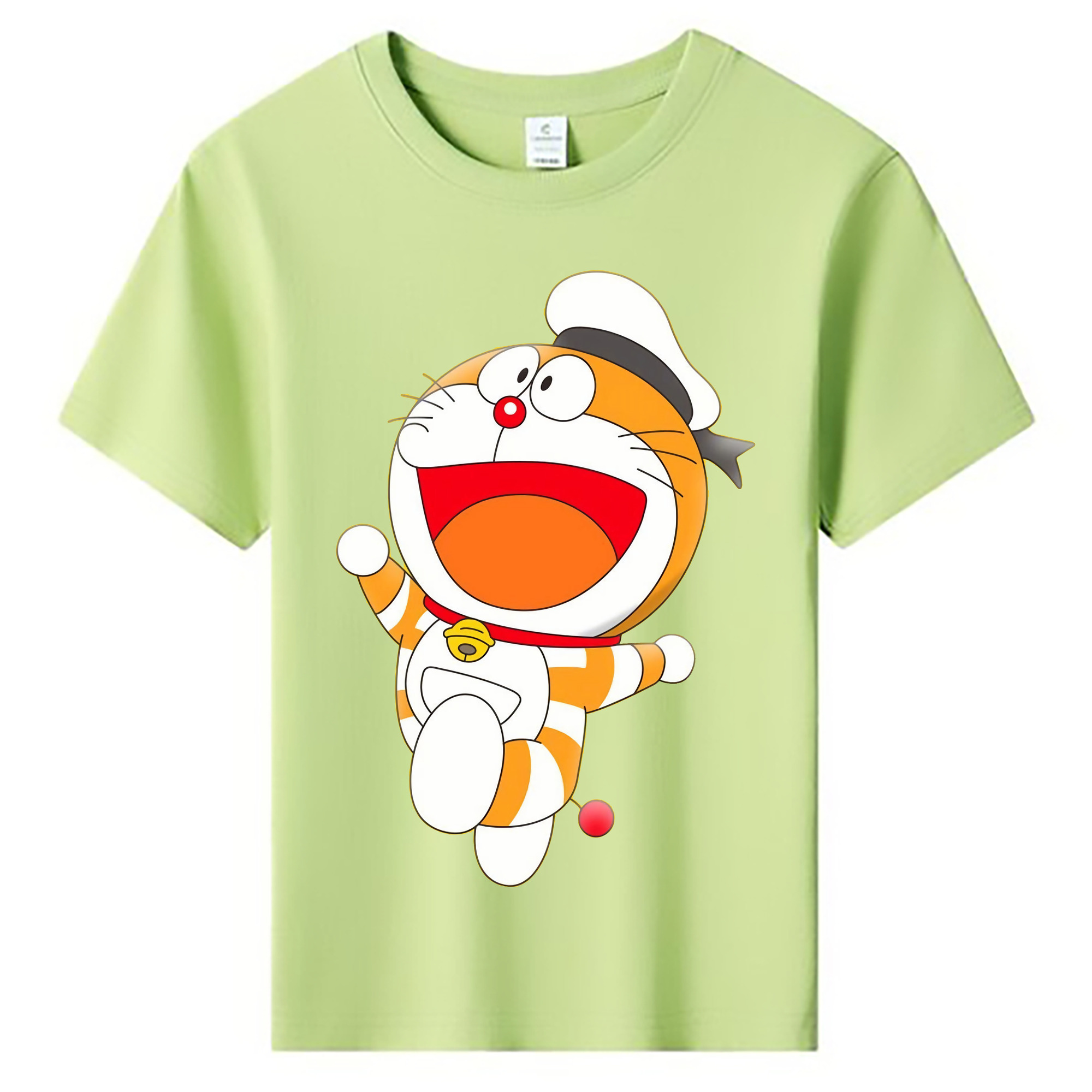 （画像用） ドラえもん Doraemon 綿100％キッズTシャツ（フロントプリント）
